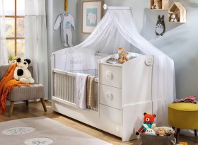 BABY COTTON Детская кровать-трансформер 2 20.24.1016.00 в Искитиме - iskitim.katalogmebeli.com | фото
