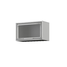 Бетон ШВГС 500 Шкаф верхний горизонтальный со стеклом в Искитиме - iskitim.katalogmebeli.com | фото