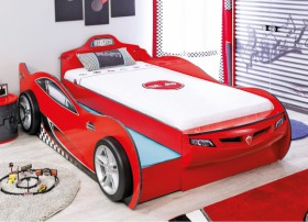CARBED Кровать-машина Coupe с выдвижной кроватью Red 20.03.1306.00 в Искитиме - iskitim.katalogmebeli.com | фото 1