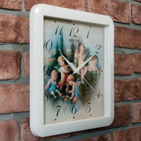 Часы настенные П-А7-327 Ангелы в Искитиме - iskitim.katalogmebeli.com | фото