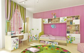 Детская комната Флёр (Белый/корпус Клен) в Искитиме - iskitim.katalogmebeli.com | фото 4