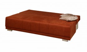 Диван - кровать "Асти" (замша дельта терракота) вариант №2/осн. в Искитиме - iskitim.katalogmebeli.com | фото 3