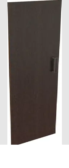 Дверь из ЛДСП к узкому стеллажу К-974. Ф Венге в Искитиме - iskitim.katalogmebeli.com | фото