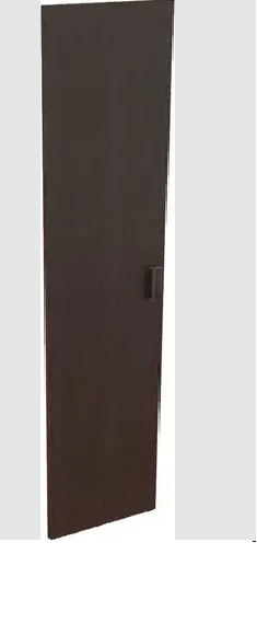 Дверь из ЛДСП к узкому стеллажу К-975. Ф Венге в Искитиме - iskitim.katalogmebeli.com | фото