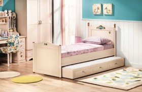 Кровать детская Балли 2-х уровневая (венге/белфорт) в Искитиме - iskitim.katalogmebeli.com | фото 2