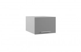 Гарда ГПГ 500 шкаф верхний горизонтальный глубокий (Белый/корпус Серый) в Искитиме - iskitim.katalogmebeli.com | фото