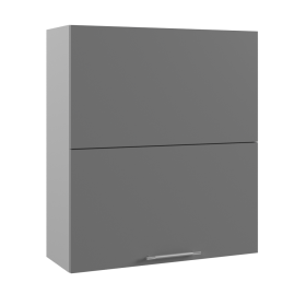 Гарда ВПГПМ 800 шкаф верхний высокий Blum Aventos (Белый/корпус Серый) в Искитиме - iskitim.katalogmebeli.com | фото