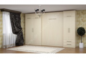 Комплект мебели со шкаф-кроватью трансформер Ратмир в Искитиме - iskitim.katalogmebeli.com | фото 2