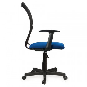 Кресло BRABIX Spring MG-307 (сине-черный) в Искитиме - iskitim.katalogmebeli.com | фото 2