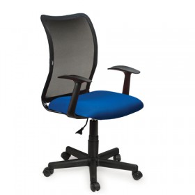 Кресло BRABIX Spring MG-307 (сине-черный) в Искитиме - iskitim.katalogmebeli.com | фото 3