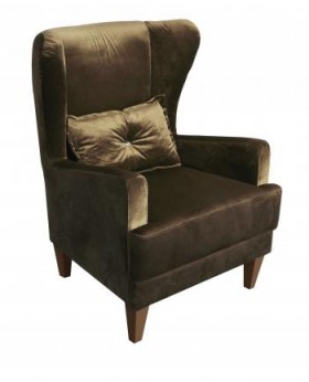 Кресло для отдыха Нарцисс (велюр богемия кофе) в Искитиме - iskitim.katalogmebeli.com | фото