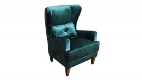 Кресло для отдыха Нарцисс (ягуар океан)/осн. в Искитиме - iskitim.katalogmebeli.com | фото