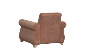Кресло для отдыха "Порто" (велюр киви корица / микровельвет крем) в Искитиме - iskitim.katalogmebeli.com | фото 6