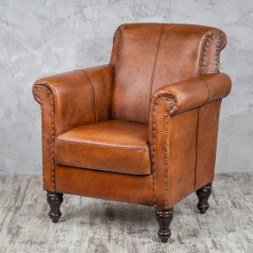 Кресло кожаное Лофт Чарльз в Искитиме - iskitim.katalogmebeli.com | фото 2