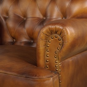Кресло кожаное Чарльз в Искитиме - iskitim.katalogmebeli.com | фото 5
