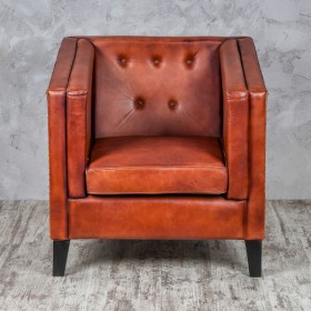 Кресло кожаное Лофт Аристократ (ширина 1100 мм) в Искитиме - iskitim.katalogmebeli.com | фото 4