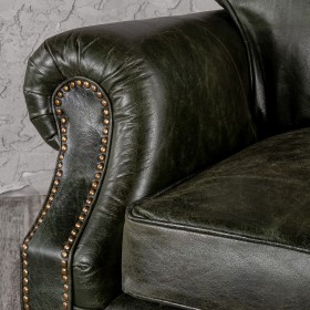 Кресло кожаное Лофт Аристократ (ширина 1070 мм) в Искитиме - iskitim.katalogmebeli.com | фото 5