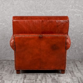 Кресло кожаное Лофт Аристократ (кожа буйвола) в Искитиме - iskitim.katalogmebeli.com | фото 7