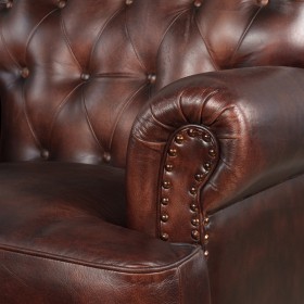 Кресло кожаное Лофт Чарльз в Искитиме - iskitim.katalogmebeli.com | фото 5