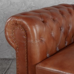 Кресло кожаное Лофт Честер (кожа) в Искитиме - iskitim.katalogmebeli.com | фото 3