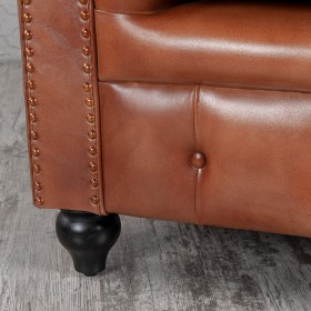 Кресло кожаное Лофт Честер (кожа) в Искитиме - iskitim.katalogmebeli.com | фото 5