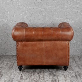 Кресло кожаное Лофт Честер (кожа) в Искитиме - iskitim.katalogmebeli.com | фото 7