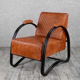 Кресло кожаное Лофт Стайл в Искитиме - iskitim.katalogmebeli.com | фото 1