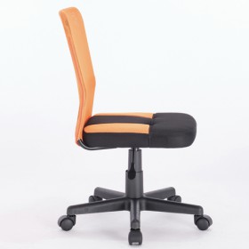 Кресло компактное BRABIX Smart MG-313 (черный, оранжевый) в Искитиме - iskitim.katalogmebeli.com | фото 2