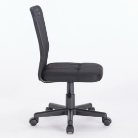 Кресло компактное BRABIX Smart MG-313 (черный) в Искитиме - iskitim.katalogmebeli.com | фото 2