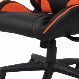 Кресло компьютерное BRABIX GT Racer GM-100 (черный, оранжевый) в Искитиме - iskitim.katalogmebeli.com | фото 2