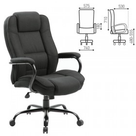 Кресло офисное BRABIX Heavy Duty HD-002 (ткань) в Искитиме - iskitim.katalogmebeli.com | фото 1