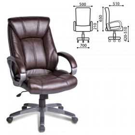 Кресло офисное BRABIX Maestro EX-506 (коричневый) в Искитиме - iskitim.katalogmebeli.com | фото