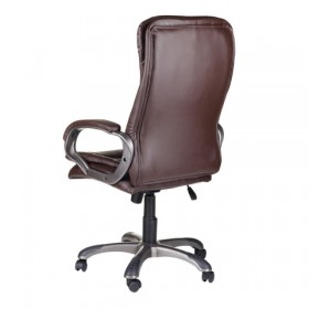 Кресло офисное BRABIX Omega EX-589 (коричневое) в Искитиме - iskitim.katalogmebeli.com | фото 3