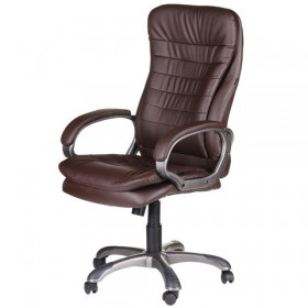 Кресло офисное BRABIX Omega EX-589 (коричневое) в Искитиме - iskitim.katalogmebeli.com | фото 4