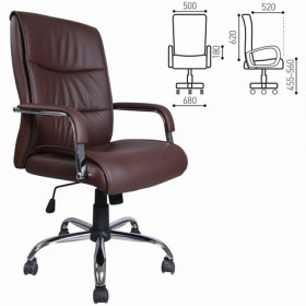 Кресло офисное BRABIX Space EX-508 (коричневый) в Искитиме - iskitim.katalogmebeli.com | фото