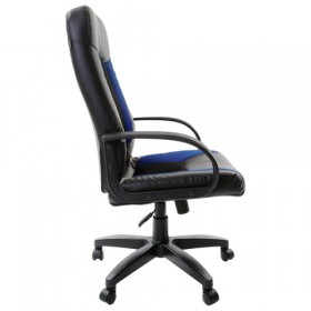 Кресло офисное BRABIX Strike EX-525 (сине-черный) в Искитиме - iskitim.katalogmebeli.com | фото 2