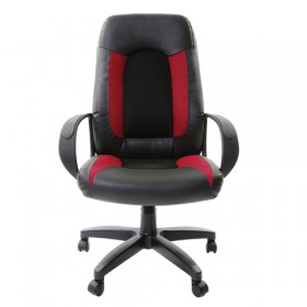 Кресло офисное BRABIX Strike EX-525 (черно-красный) в Искитиме - iskitim.katalogmebeli.com | фото 2