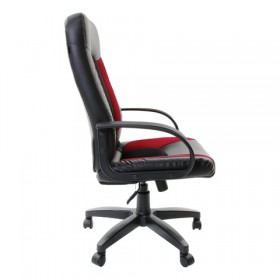 Кресло офисное BRABIX Strike EX-525 (черно-красный) в Искитиме - iskitim.katalogmebeli.com | фото 4