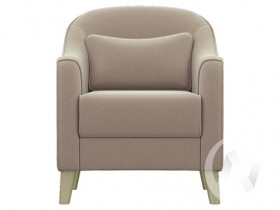 Кресло отдыха Комфорт-4 (бесцветный лак/CATANIA LATTE) в Искитиме - iskitim.katalogmebeli.com | фото 2