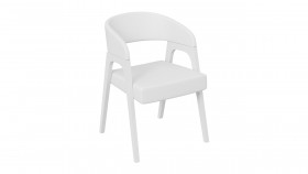 Кресло «Техас 1» (Белый матовый/Экокожа Белый №66) в Искитиме - iskitim.katalogmebeli.com | фото