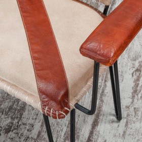 Кресло кожаное Лофт Честер (кожа) в Искитиме - iskitim.katalogmebeli.com | фото 4