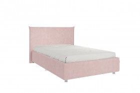 Кровать 1,2 Квест с основанием (Нежно-розовый велюр) в Искитиме - iskitim.katalogmebeli.com | фото 1