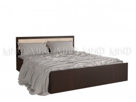 Кровать 1,4 Фиеста (Венге/Дуб беленый) в Искитиме - iskitim.katalogmebeli.com | фото