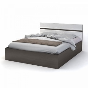 Кровать 1,4м Спальня Вегас (белый глянец) в Искитиме - iskitim.katalogmebeli.com | фото