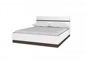 Кровать 1,6м Вегас (Венге/Белый) в Искитиме - iskitim.katalogmebeli.com | фото