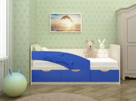 Кровать детская 1,6м Дельфин (Розовый металлик) в Искитиме - iskitim.katalogmebeli.com | фото 7