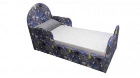 Кровать детская Соня (Печать Филин (синий), 1 категория) в Искитиме - iskitim.katalogmebeli.com | фото