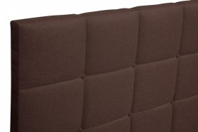 Кровать "Диана" ш. 1400 (Н=1010мм) (жаккард шоколад) в Искитиме - iskitim.katalogmebeli.com | фото 5