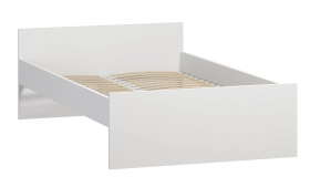 Кровать двухспальная Орион 1600мм белый в Искитиме - iskitim.katalogmebeli.com | фото