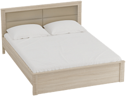 Кровать Элана 1800 с основанием Дуб Сонома в Искитиме - iskitim.katalogmebeli.com | фото